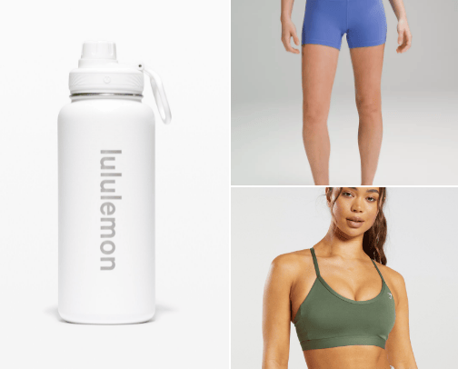 BEST active wear/accessories cover photo collage