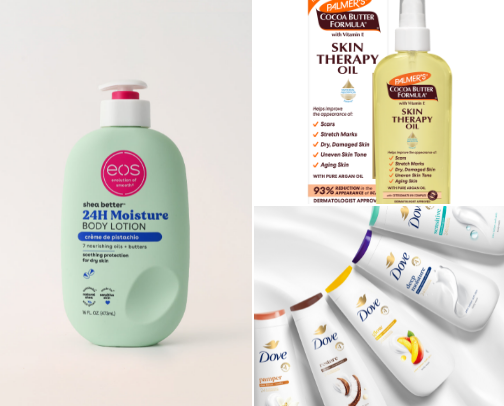Body care cover photo collage