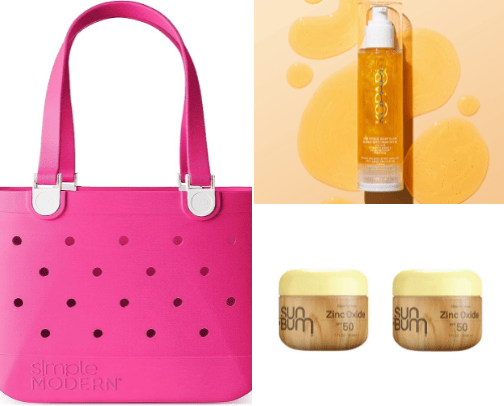 Boat and Beach Essentials cover photo collage