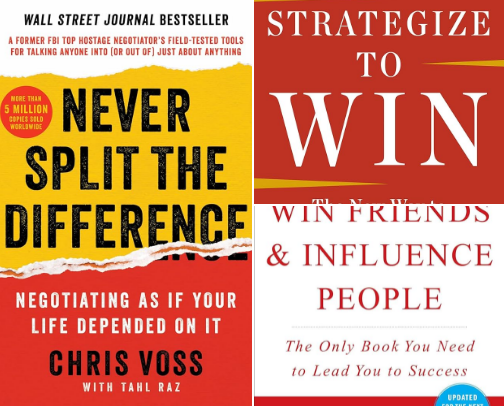 Business Books cover photo collage