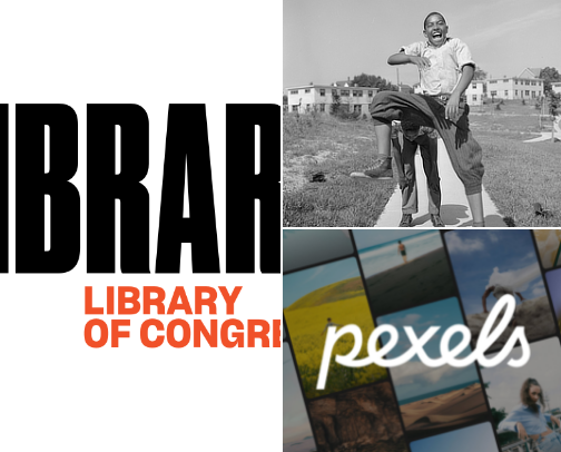 Resources for Artisits - Public Domain & Free to Use Image Websites cover photo collage