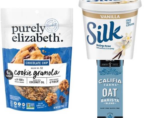 Essential plant-based food/drink cover photo collage