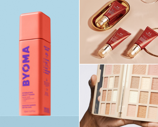 daily makeup & skincare! 💋 cover photo collage