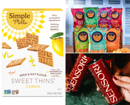 Snackin' without Slackin' cover photo collage