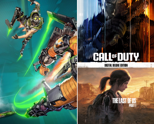 my favourite PS5 games cover photo collage
