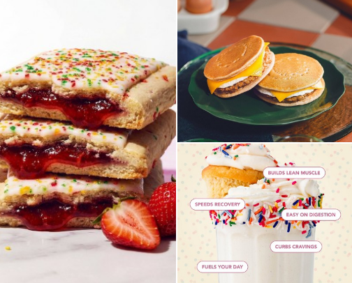 High Protein Finds at Target cover photo collage