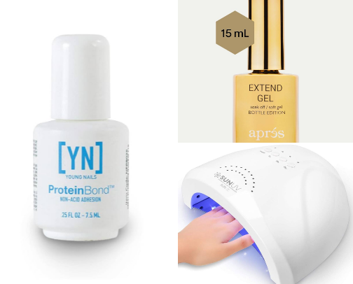 Nails at home cover photo collage