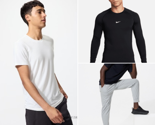 Men's Activewear Essentials: Style & Performance cover photo collage