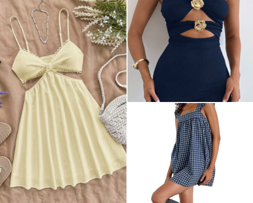 spring/summer dresses cover photo collage