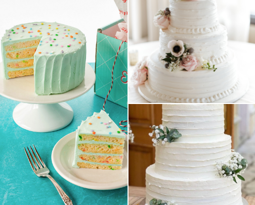 Wedding Cake Options cover photo collage