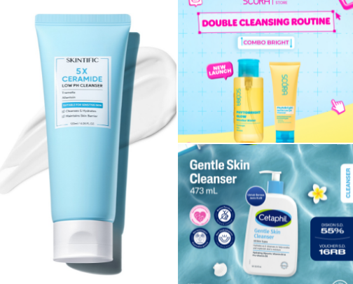 First Step, Best Step: Cleansers I Actually Repurchase cover photo collage