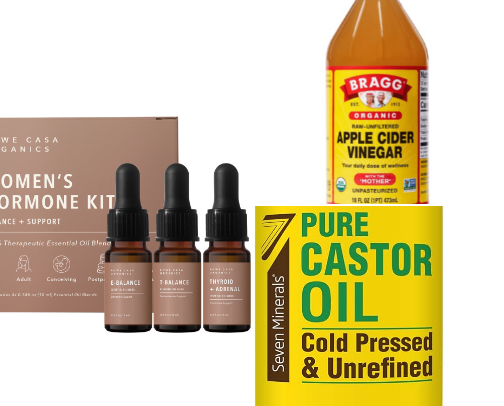 Go to items for a sick family as a crunchy  mom cover photo collage