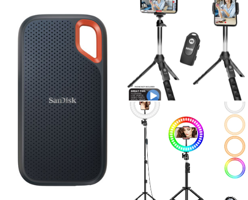 Content Gadgets ☆ﾟ cover photo collage
