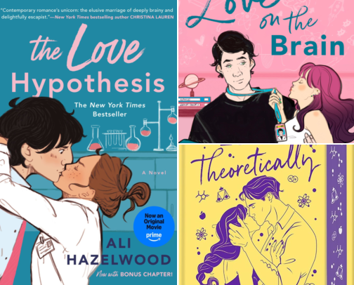 Love, Actually (Ali Hazelwood Edition) cover photo collage