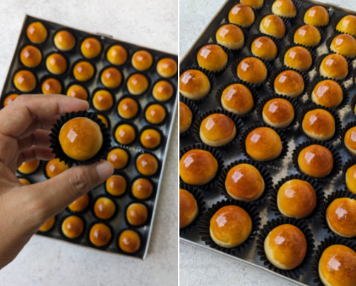 My Golden Shiny Pineapple Tarts 🧡 cover photo collage
