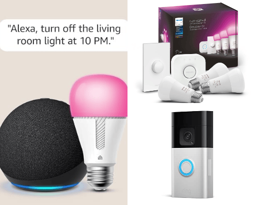 Smart Home Essentials - amazon cover photo collage