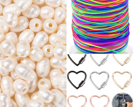Beads, Charms & Jewelry Making cover photo collage