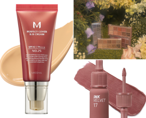 Viral K-Makeup for a Natural Glow ✨ cover photo collage