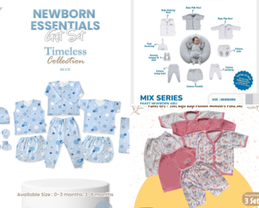 Rekomendasi Kebutuhan Newborn untuk New-Mom cover photo collage