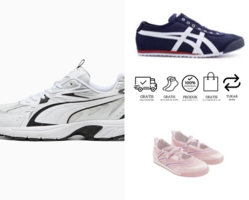 Shoes cover photo collage