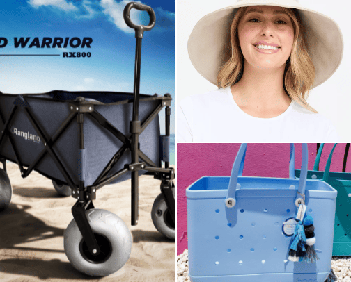 Let's Hit the Beach! cover photo collage