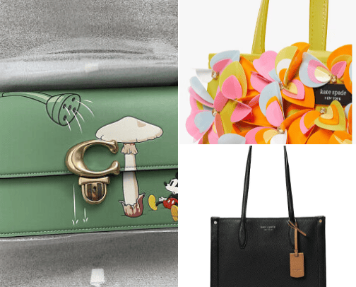 Bag collections cover photo collage