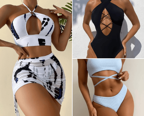 Swimwear🩱 cover photo collage