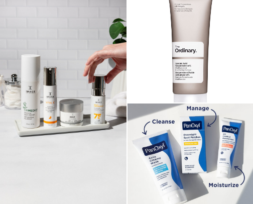 AFFORDABLE SKINCARE PRODUCTS cover photo collage