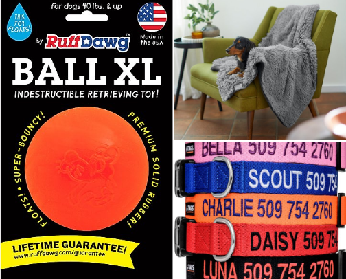 my favorite dog items cover photo collage