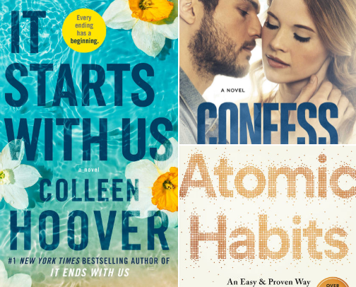 My favorite book recs cover photo collage