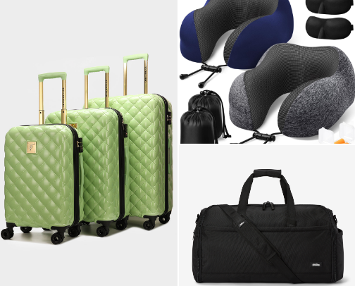 Traveling Essentials cover photo collage