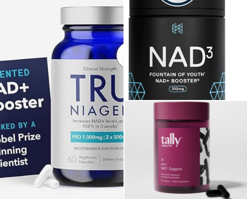 NAD Supplements Worth Adding to Your Routine | Energy, Healthy Aging & Wellness Picks cover photo collage