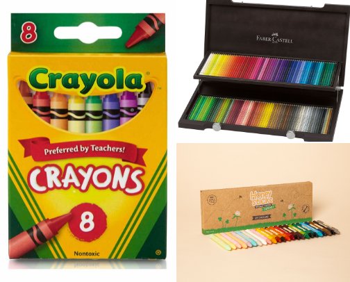 Kids Top 5 Art Supplies for starter cover photo collage