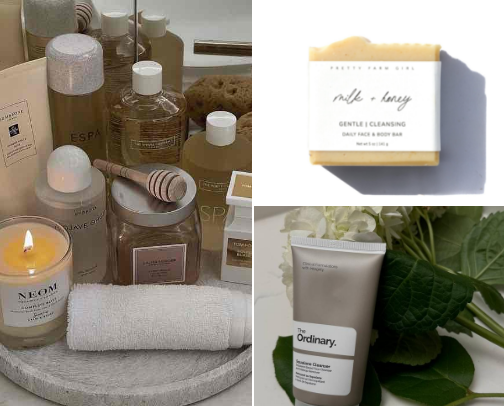 skincare routine must-haves
🫧🛁🧖‍♀️🧴🌿🪞 cover photo collage