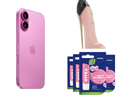 Pink Makes The Girl's Wink 😉 💗 cover photo collage