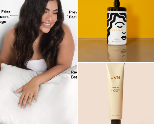 Hair care for my curly, wavy, straight, hair cover photo collage