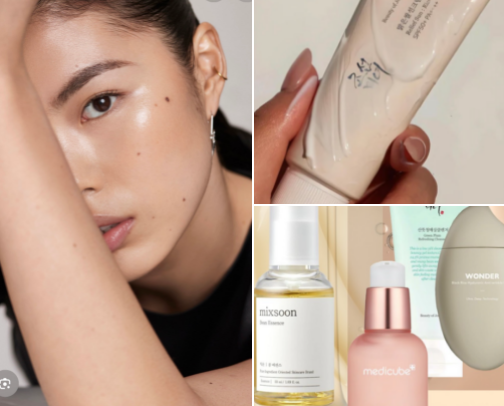 K-Beauty Korean skincare cover photo collage