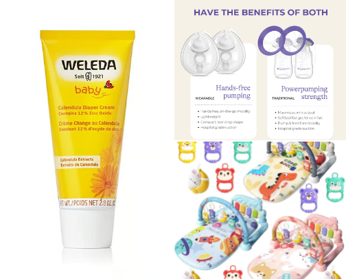 Baby Must-Haves (Newborn Edition🤍) cover photo collage