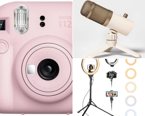 Content creating tools cover photo collage