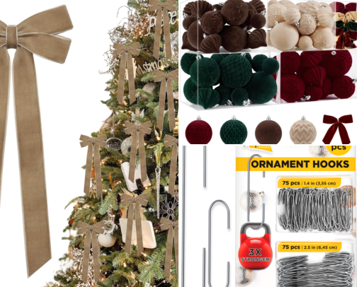 Christmas Decorations I ADORE! 🎄 cover photo collage