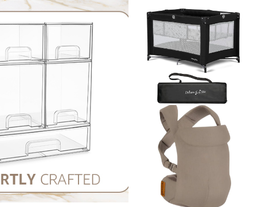 Baby registry must haves cover photo collage