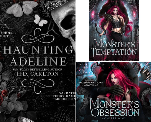 Audiobooks cover photo collage