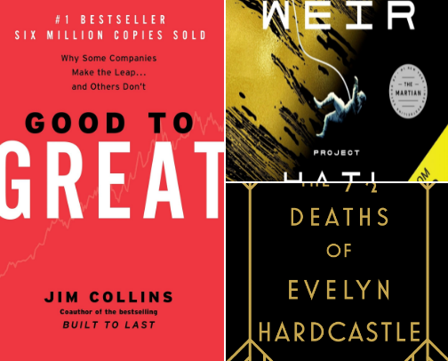 Must-read books — learning never ends. cover photo collage