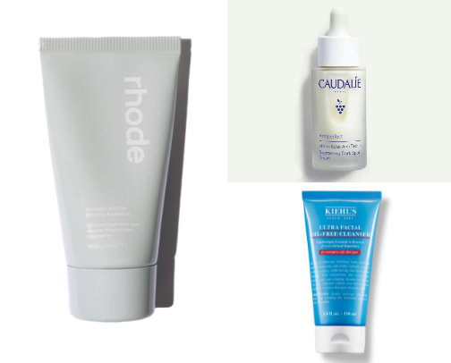 skincare favs cover photo collage