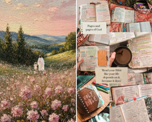 The B-I-B-L-E, YES! that’s the book for me! cover photo collage