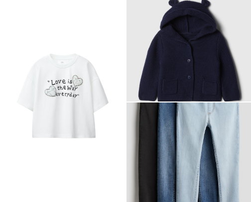 Baby Girl Everyday Style I Truly Love cover photo collage