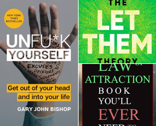 Books That Actually Changed My Life (No BS Edition) cover photo collage