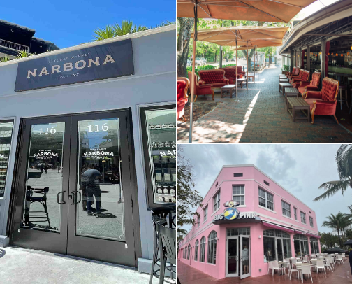 Favorite Seated Restaurants - Miami! cover photo collage