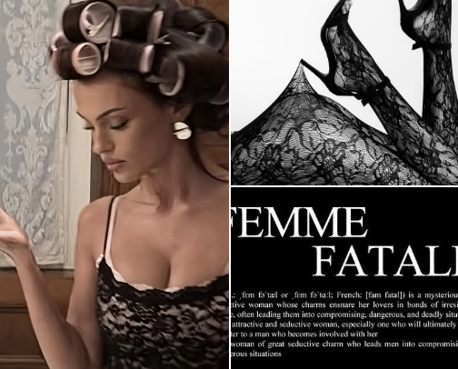 • The Femme Fatale Blueprint cover photo collage