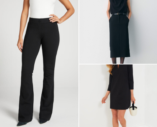 Career Closet Staples cover photo collage